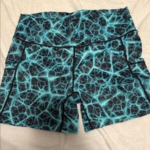 Constantly Varied Gear Teal Lightning Athletic Shorts - XXL